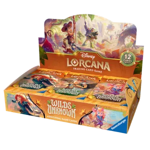 Disney Lorcana Set 12: Wilds Unknown Booster Display