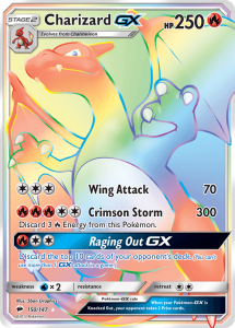 Brennende Schatten Charizard GX 150/147