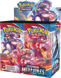 Schwert Schild Schlachten Stile Display Booster Box