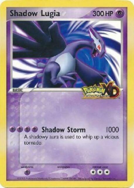 schatten lugia pokemon karte